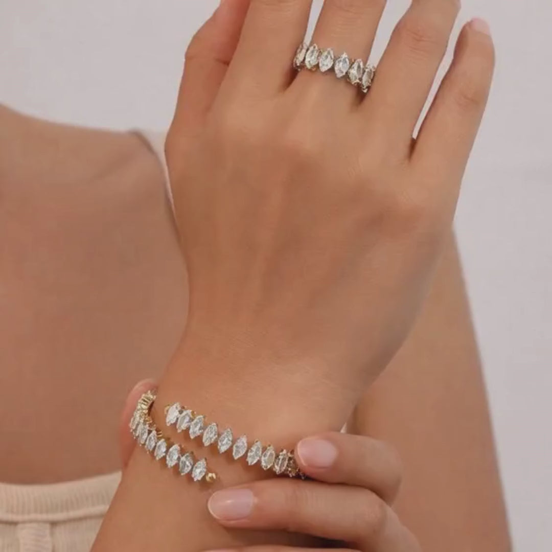 BERFIN - Schmuckset - Armband &amp; Ring