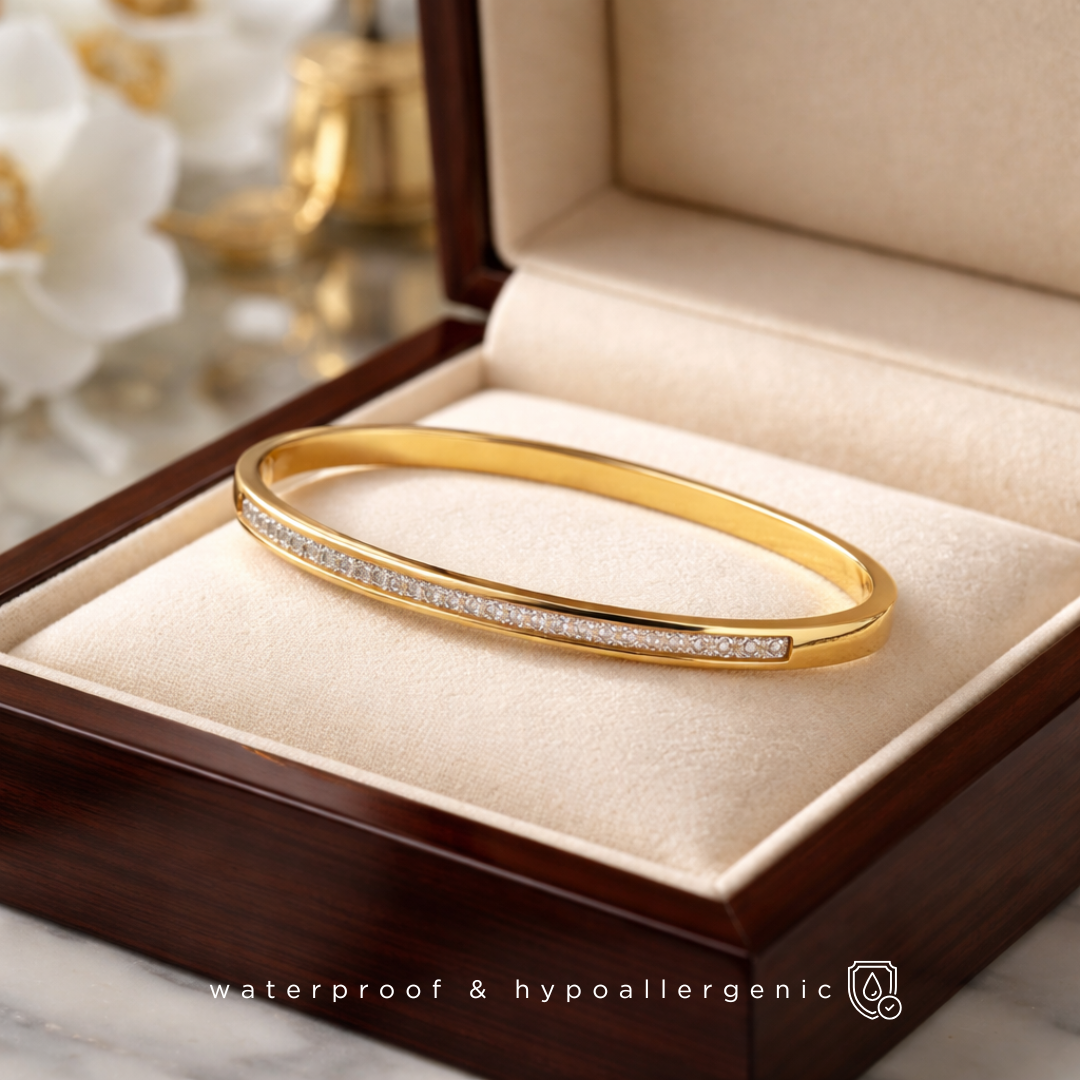 AVA - Armreif - 18K vergoldet