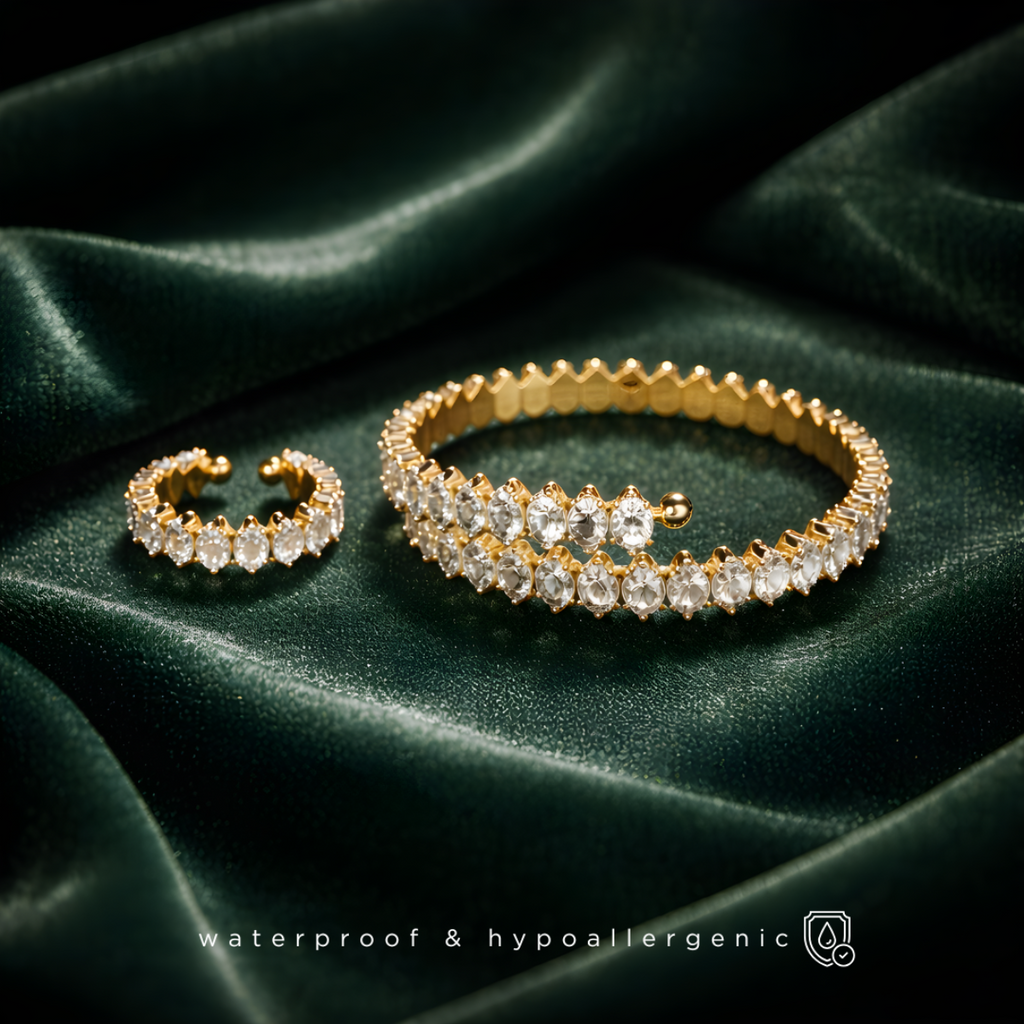 BERFIN - Schmuckset - Armband &amp; Ring