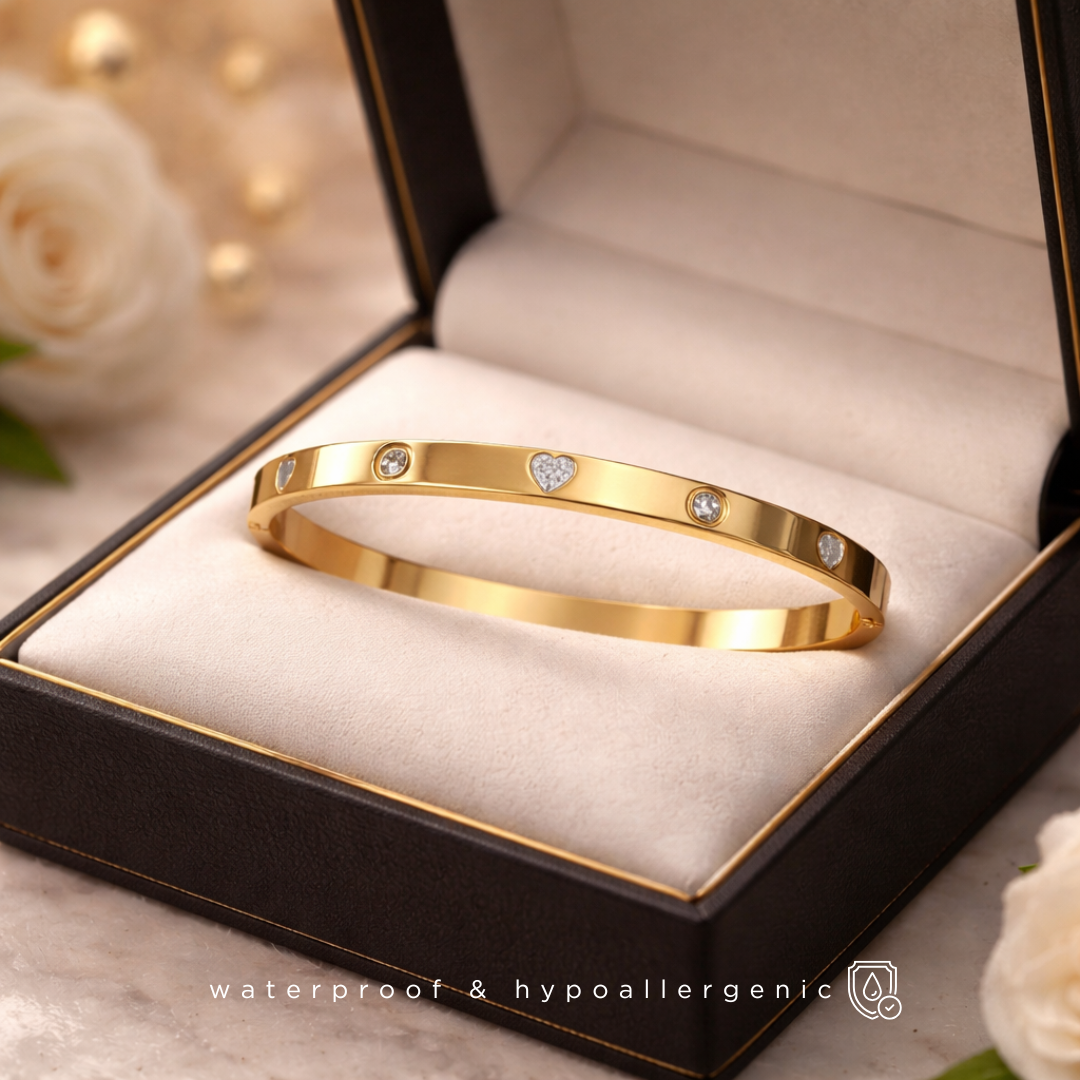 DIL - Armreif - 18K vergoldet