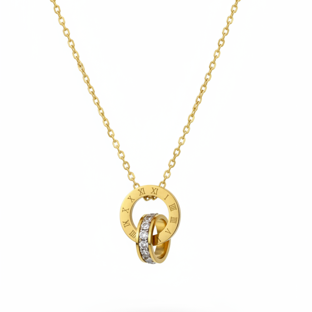 RONYA - Halskette - 18K vergoldet