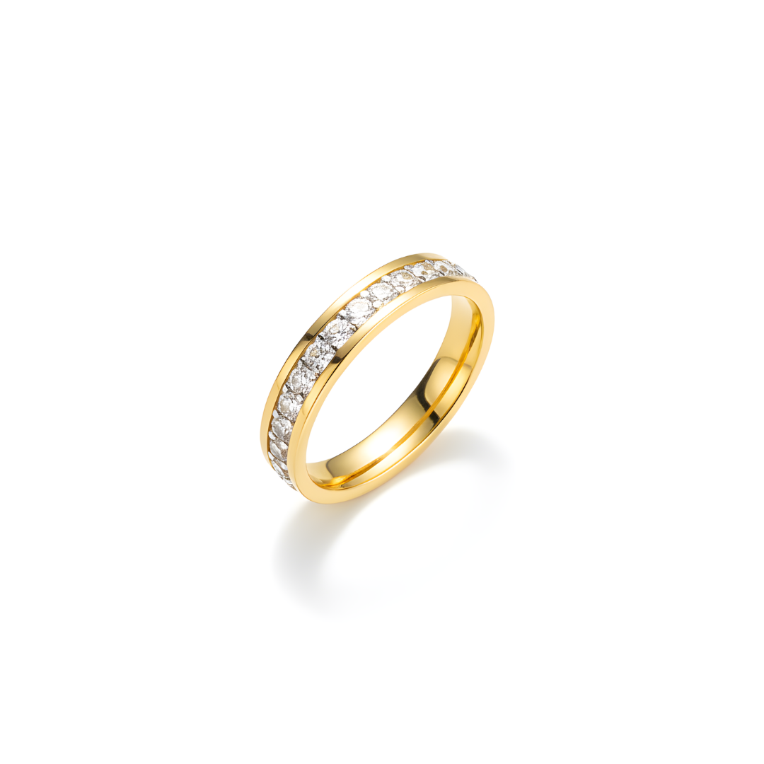 RONYA Ring - 18 Karat vergoldet