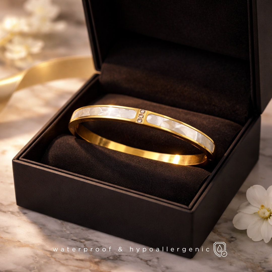 SPÎL - Armreif - 18K vergoldet