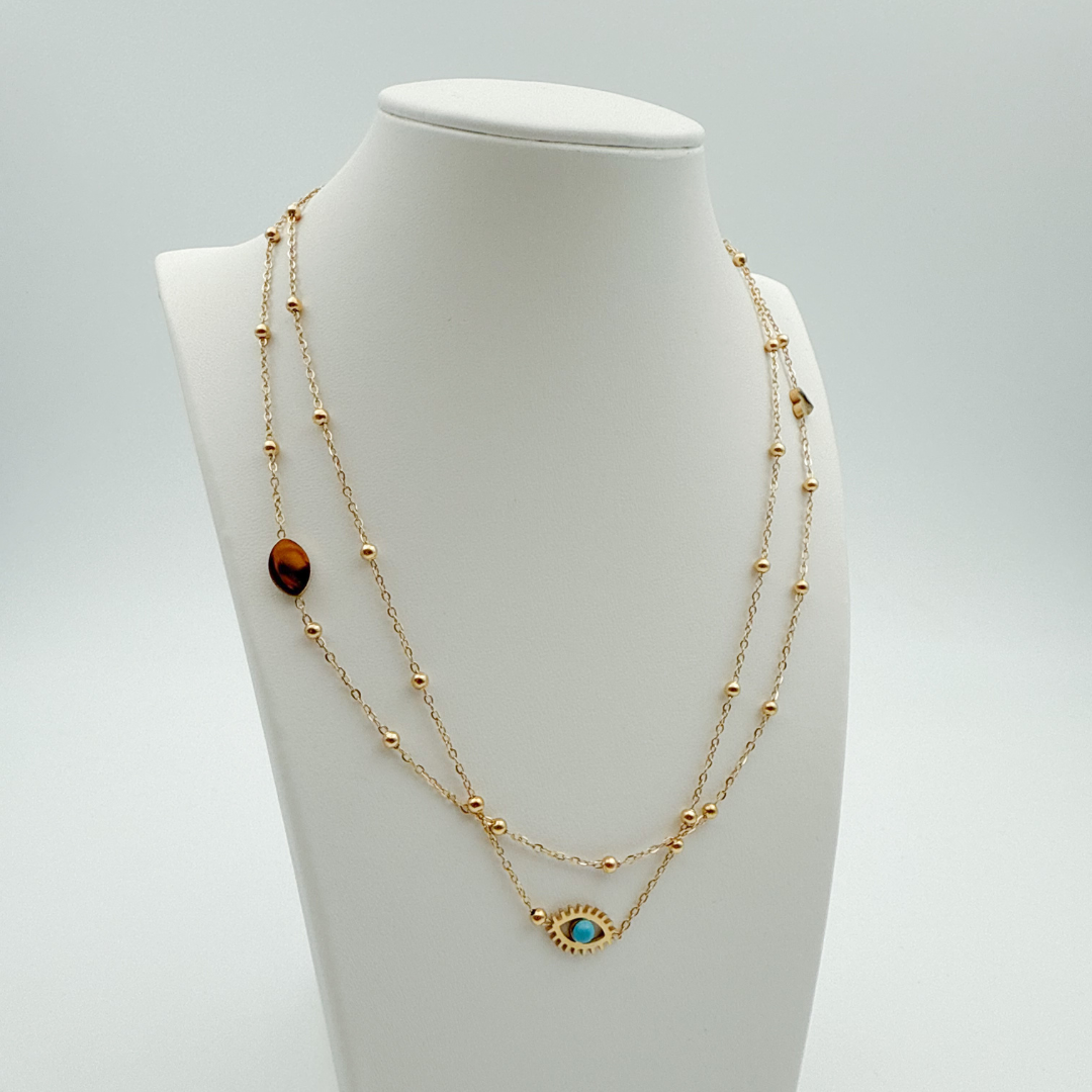 ÇAV - Halskette - 18K vergoldet