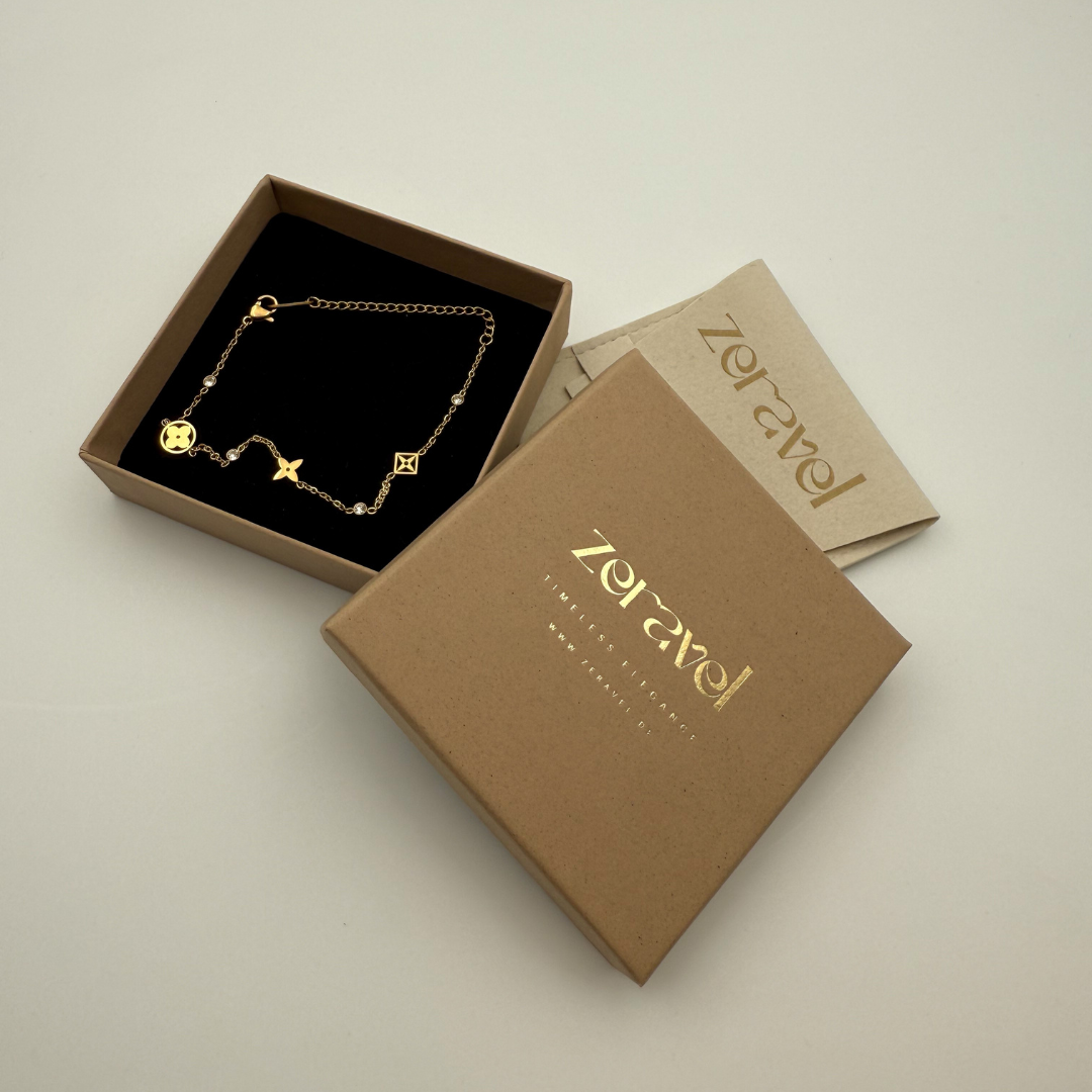 NÛBAR - Armband - 18K vergoldet