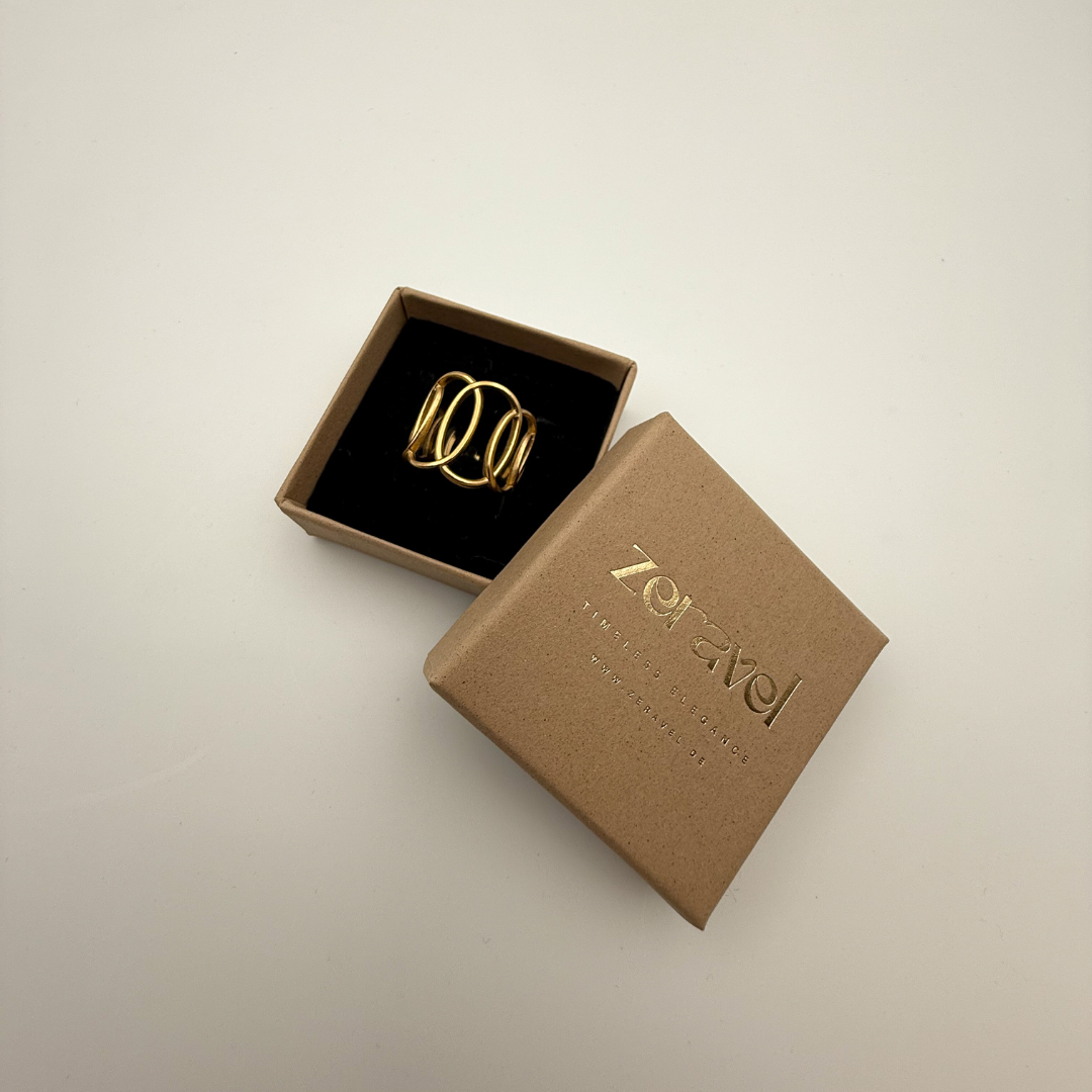 ZERIŞT - Ring - 18K vergoldet